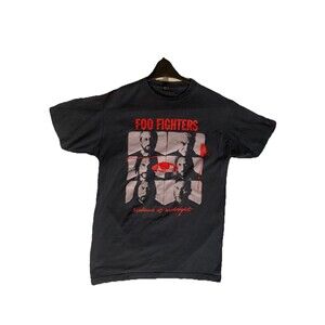 Vtg Foo Fighters ‘Medicine at Midnight’ Concert Tour Shirt M Blue Dave Grohl